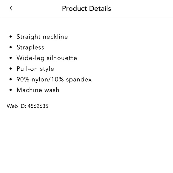 NWOT Susana Monaco Aimee Strapless White Jumpsuit - Picture 4 of 9